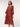 Midi dress print flower field