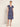 Wrap dress with stripes (GOTS)