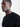 LANIUS MEN Raglanpullover aus Merinowolle in black - Detailansicht