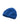 LANIUS MEN Muetze aus Bio-Baumwolle und recycelter Wolle in electric blue - Freisteller