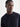 LANIUS MEN Langarmshirt aus Bio-Baumwolle in dark navy - Kragenansicht