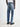 LANIUS MEN Regular Jeans aus Bio-Baumwolle in mid blue denim - Rückansicht