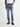 LANIUS MEN Regular Jeans aus Bio-Baumwolle in mid blue denim - Frontansicht