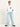 LANIUS Damen Oversize Statementshirt aus Bio-Baumwolle in white - Modelansicht