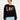 LANIUS Damen Statementsweatshirt aus Bio-Baumwolle in black - Frontansicht