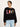 LANIUS Damen Statementsweatshirt aus Bio-Baumwolle in black - Frontansicht