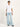 LANIUS Damen Statementshirt Cat aus Bio-Baumwolle in white - Modelansicht