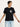 LANIUS Damen Statementshirt Bird aus Bio-Baumwolle in black - Frontansicht
