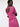 Dress with back neckline